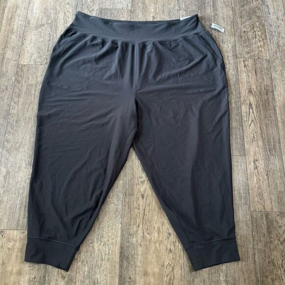 NEW Old Navy Power Soft Jogger Size 4X High Rise Ankle Leggings Yoga Pants 44x27